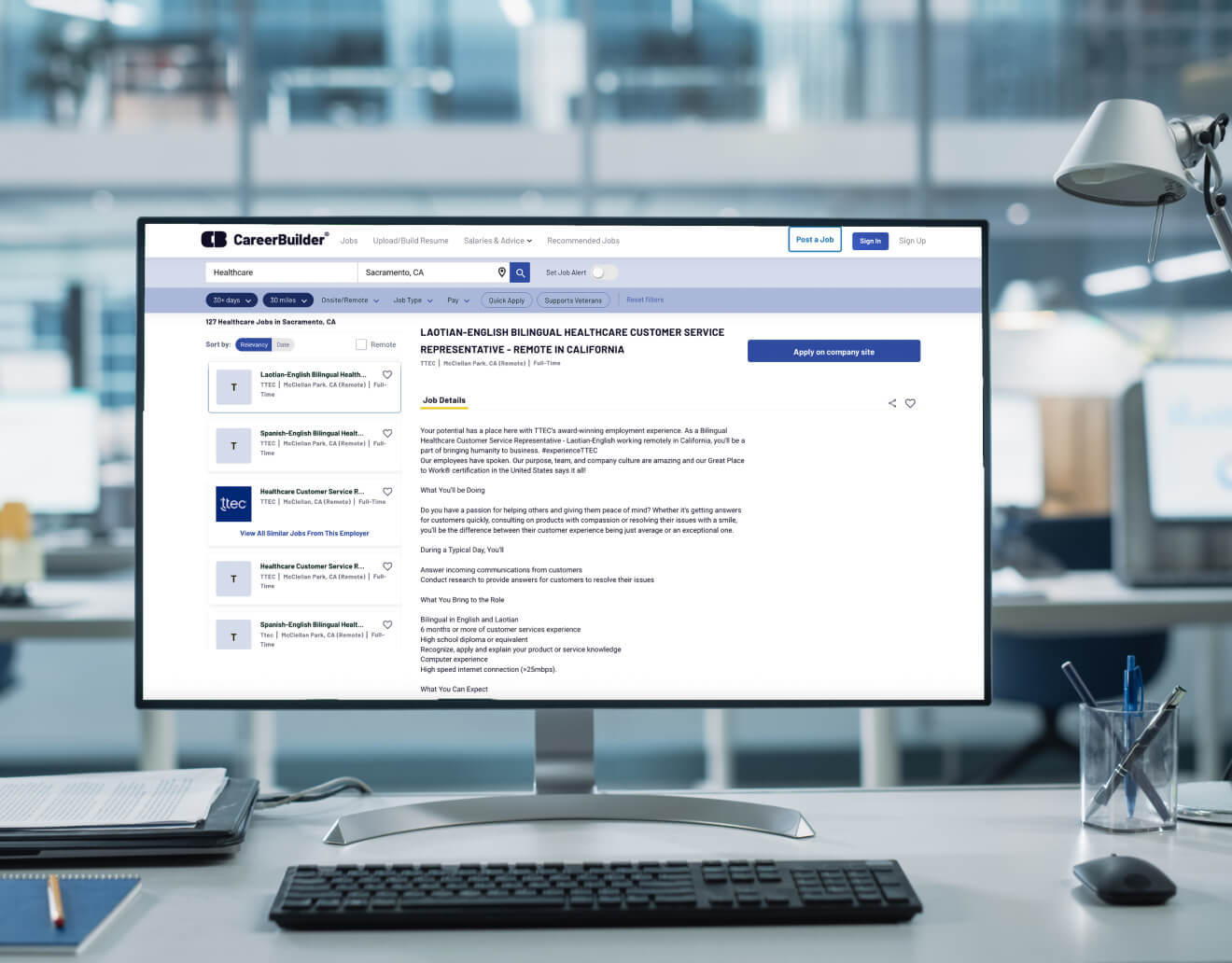 CareerBuilder Desktop