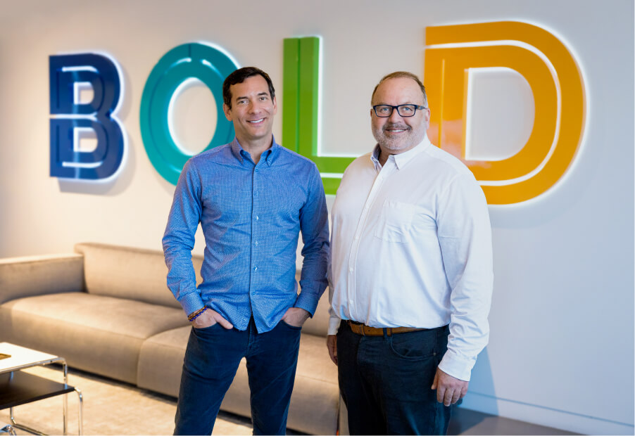 Doug & Jamie Co-Founders of BOLD